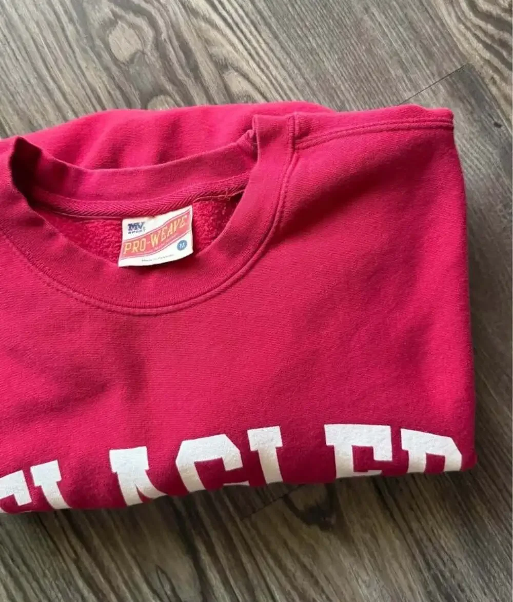 Vintage MV Sports Pro Weave Flagler Crewneck